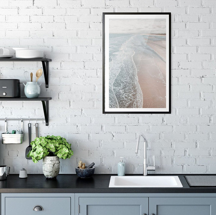 Shore Study IV - Coastal Photographic Art / Stretched Canvas Print - I Heart Wall Art - Poster Print, Canvas Print or Framed Art Print