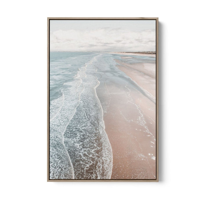 Shore Study IV - Coastal Photographic Art / Stretched Canvas Print - I Heart Wall Art - Poster Print, Canvas Print or Framed Art Print
