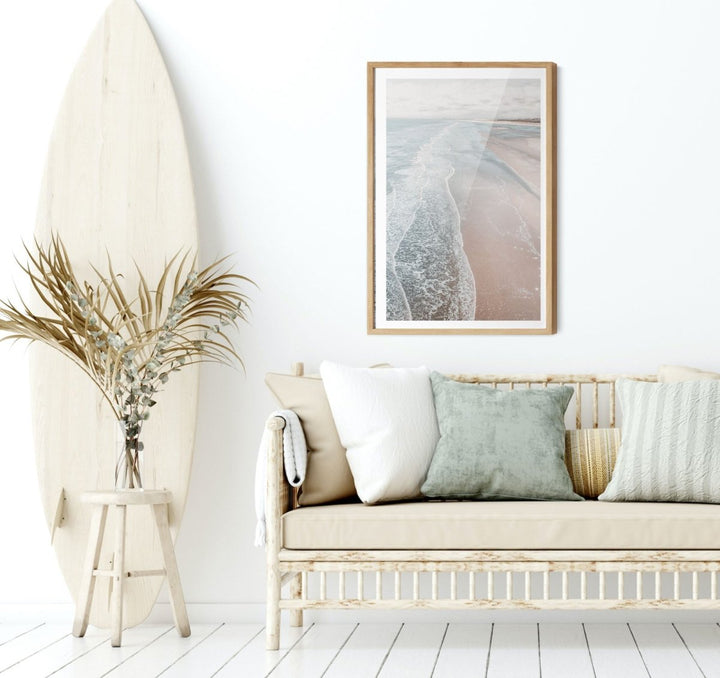 Shore Study IV - Coastal Photographic Art / Stretched Canvas Print - I Heart Wall Art - Poster Print, Canvas Print or Framed Art Print
