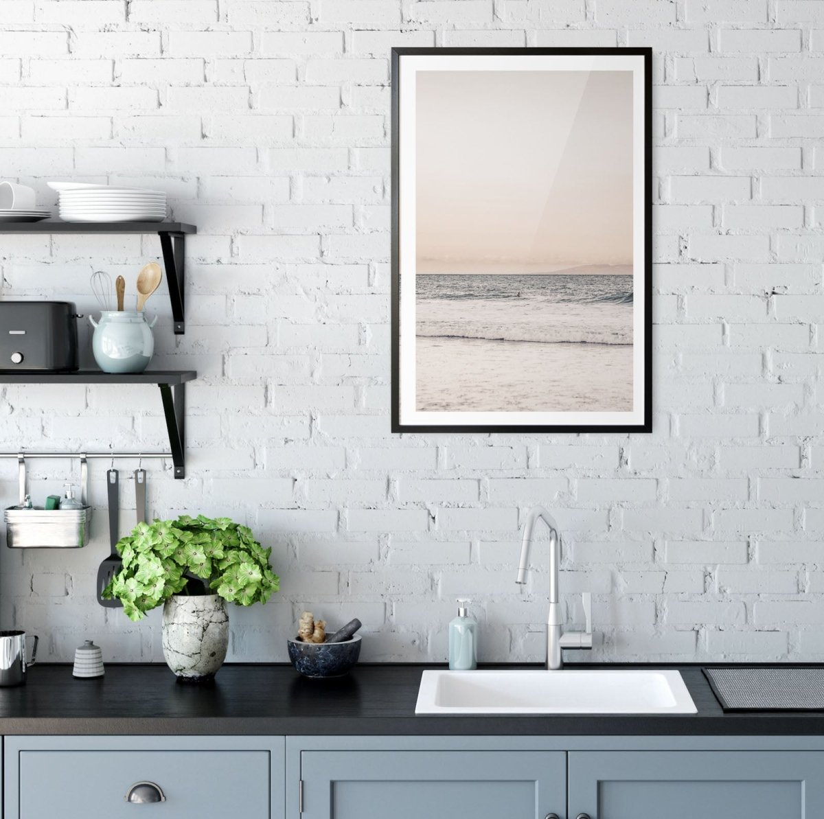 Shore Study V - Coastal Photographic Art / Stretched Canvas Print - I Heart Wall Art - Poster Print, Canvas Print or Framed Art Print