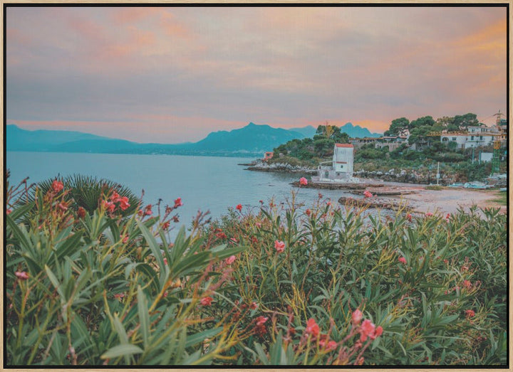 Sicily After Sunset - Stretched Canvas, Poster or Fine Art Print I Heart Wall Art
