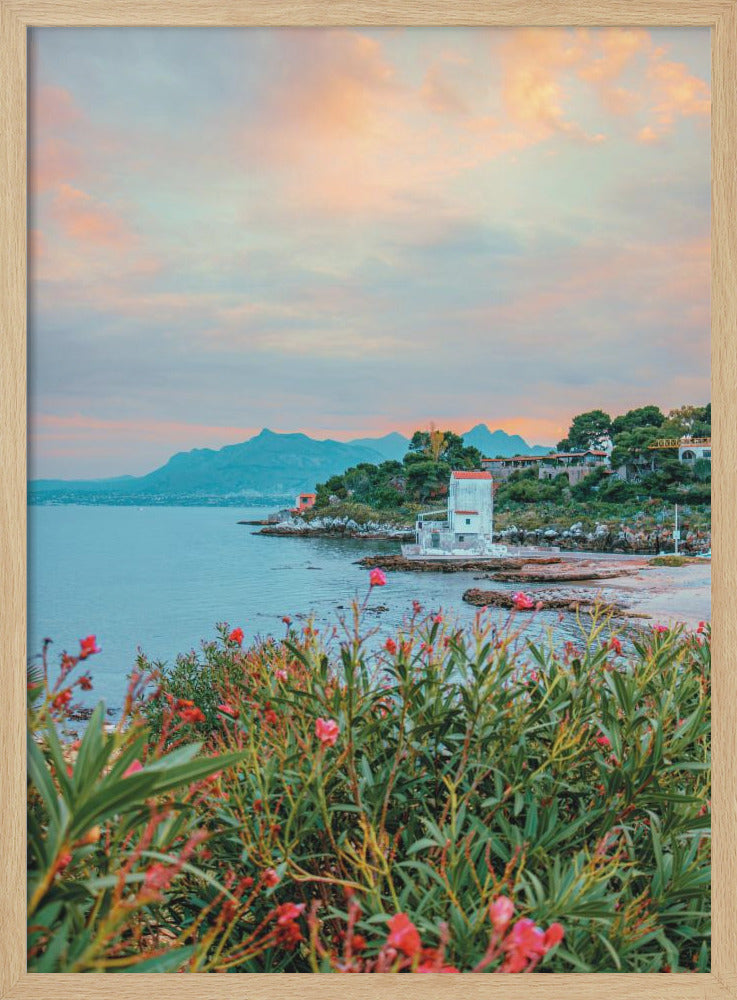 Sicily After Sunset - Stretched Canvas, Poster or Fine Art Print I Heart Wall Art