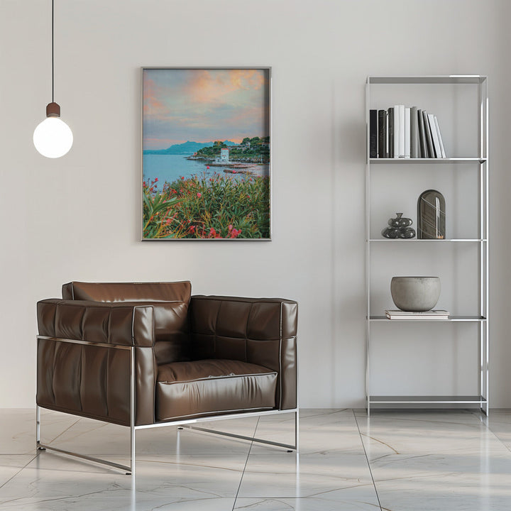Sicily After Sunset - Stretched Canvas, Poster or Fine Art Print I Heart Wall Art