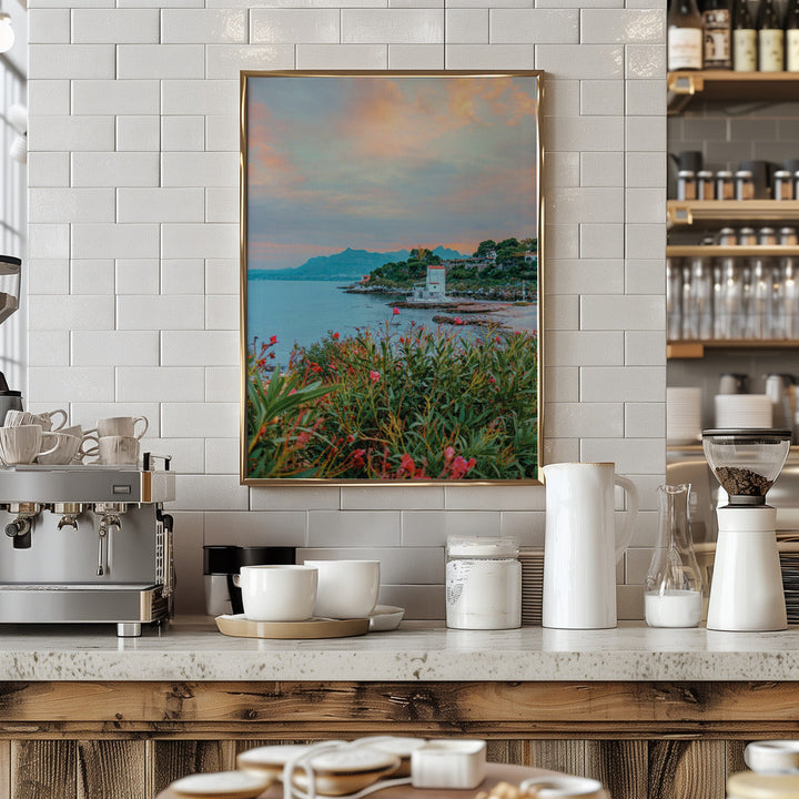Sicily After Sunset - Stretched Canvas, Poster or Fine Art Print I Heart Wall Art