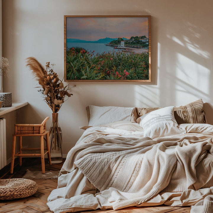 Sicily After Sunset - Stretched Canvas, Poster or Fine Art Print I Heart Wall Art