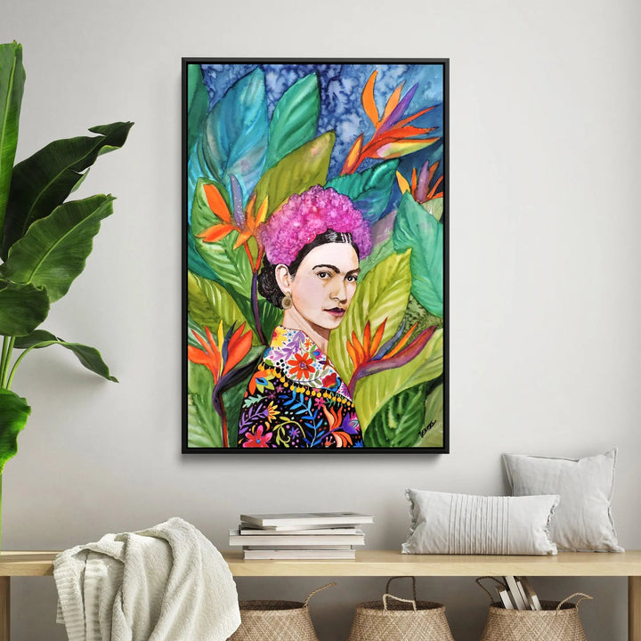 Siento El Cielo by Sylvie Demers- Stretched Canvas Print or Framed Fine Art Print - Artwork I Heart Wall Art Australia 