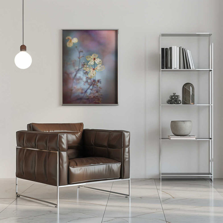 Simple Nature - Floral Photographic Stretched Canvas Poster or Fine Art Print