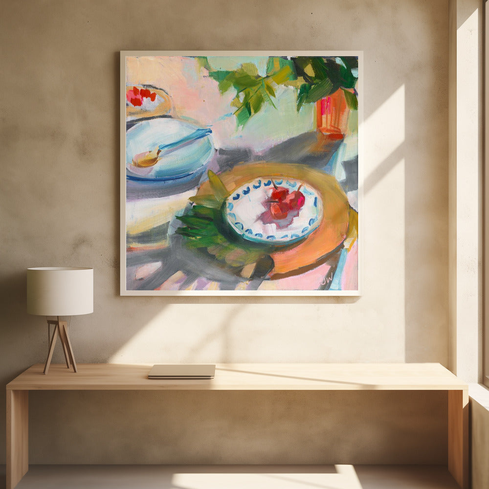 Simple Pleasures - Stretched Canvas, Poster or Fine Art Print I Heart Wall Art