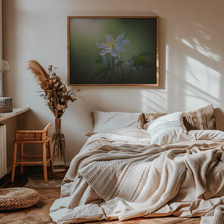 Simplicity - Floral Photographic Stretched Canvas Poster or Fine Art Print