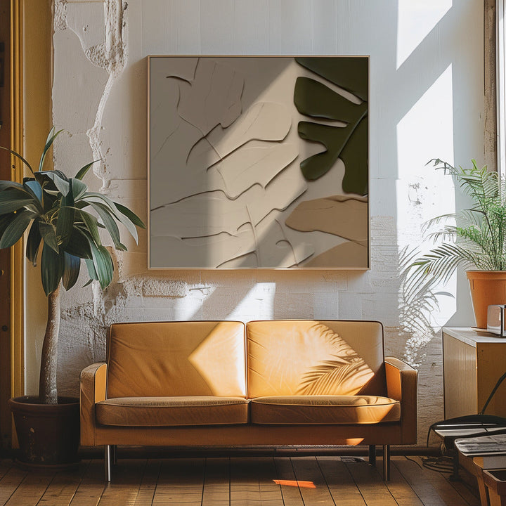 Sketch faune I - Square Stretched Canvas, Poster or Fine Art Print I Heart Wall Art