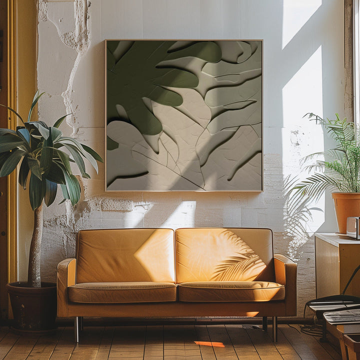 Sketch faune IV - Square Stretched Canvas, Poster or Fine Art Print I Heart Wall Art