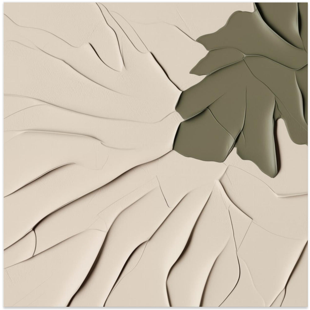 Sketch faune V - Square Stretched Canvas, Poster or Fine Art Print I Heart Wall Art