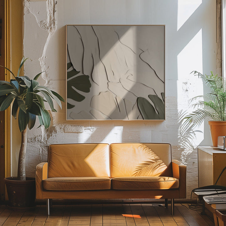 Sketch faune VI - Square Stretched Canvas, Poster or Fine Art Print I Heart Wall Art