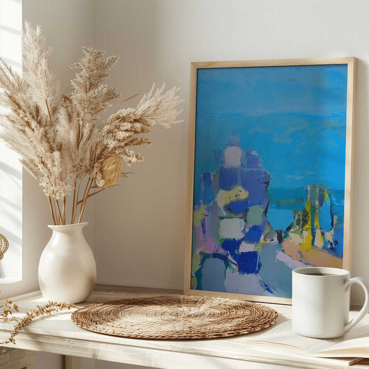 Sky. Sea - Stretched Canvas, Poster or Fine Art Print - I Heart Wall Art - Poster Print, Canvas Print or Framed Art Print