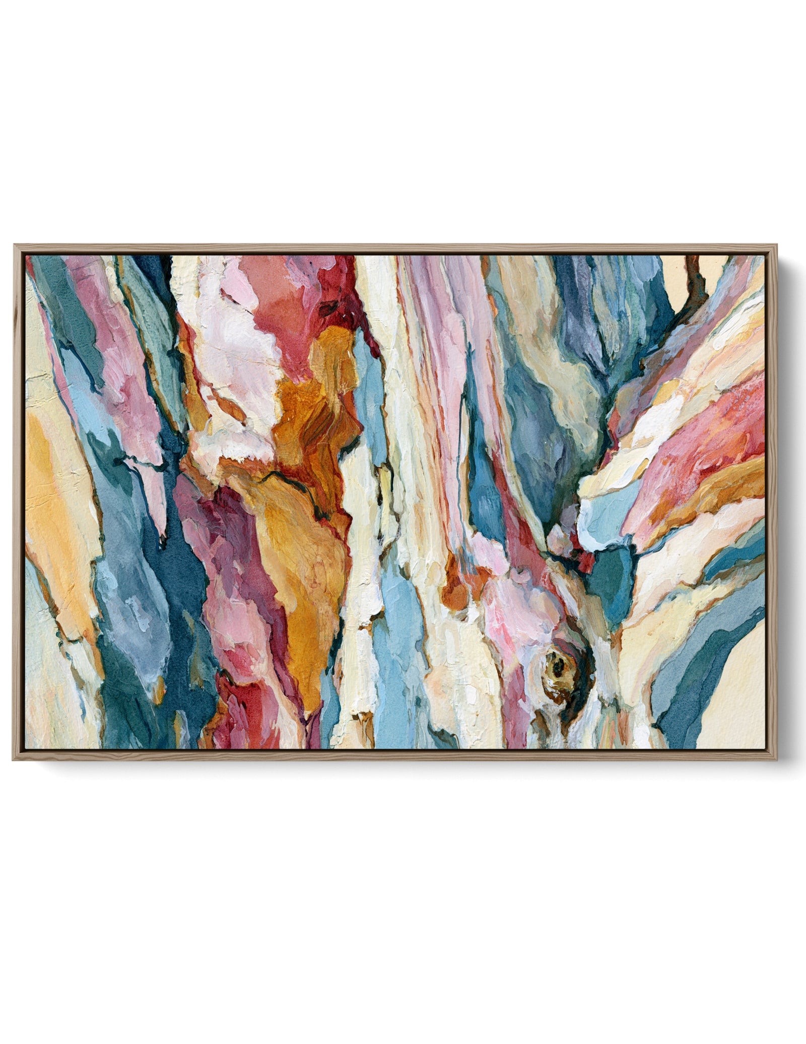 Sleeping on Bark I by IHeartStudio - Australian Eucalypt Canvas Print