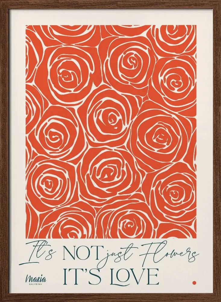 Smell of Roses - Stretched Canvas, Poster or Fine Art Print I Heart Wall Art