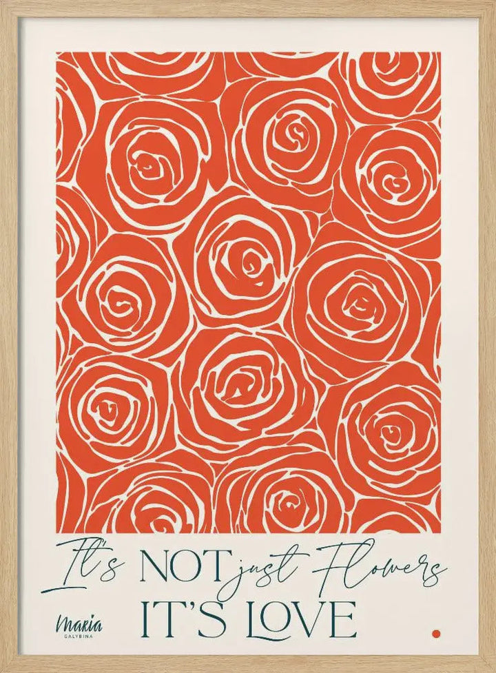 Smell of Roses - Stretched Canvas, Poster or Fine Art Print I Heart Wall Art