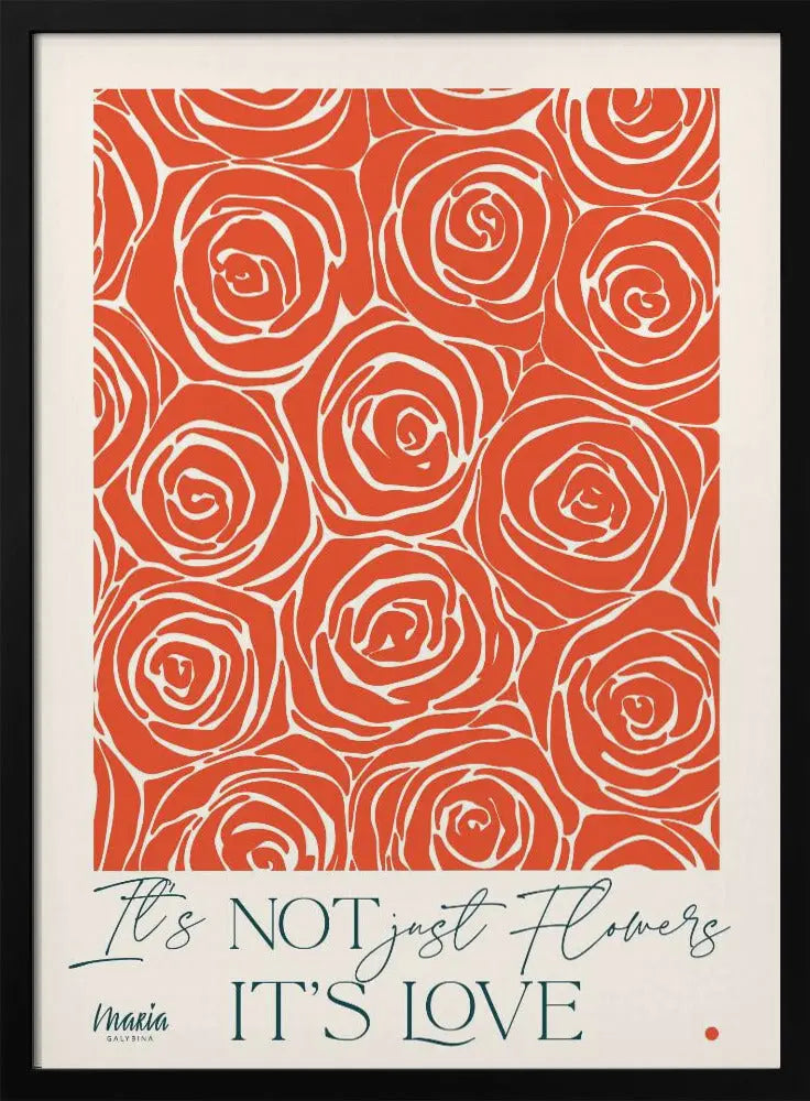 Smell of Roses - Stretched Canvas, Poster or Fine Art Print I Heart Wall Art