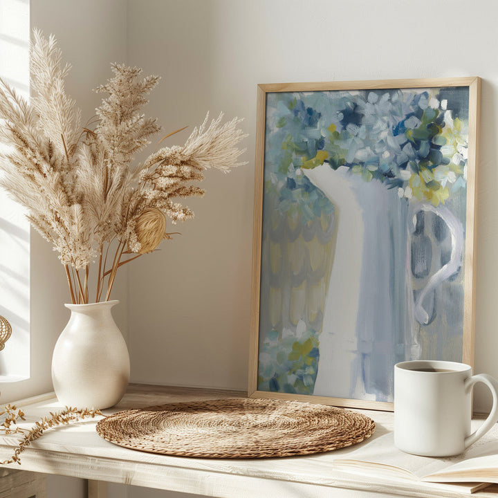 Smoky Bouquet - Stretched Canvas, Poster or Fine Art Print I Heart Wall Art