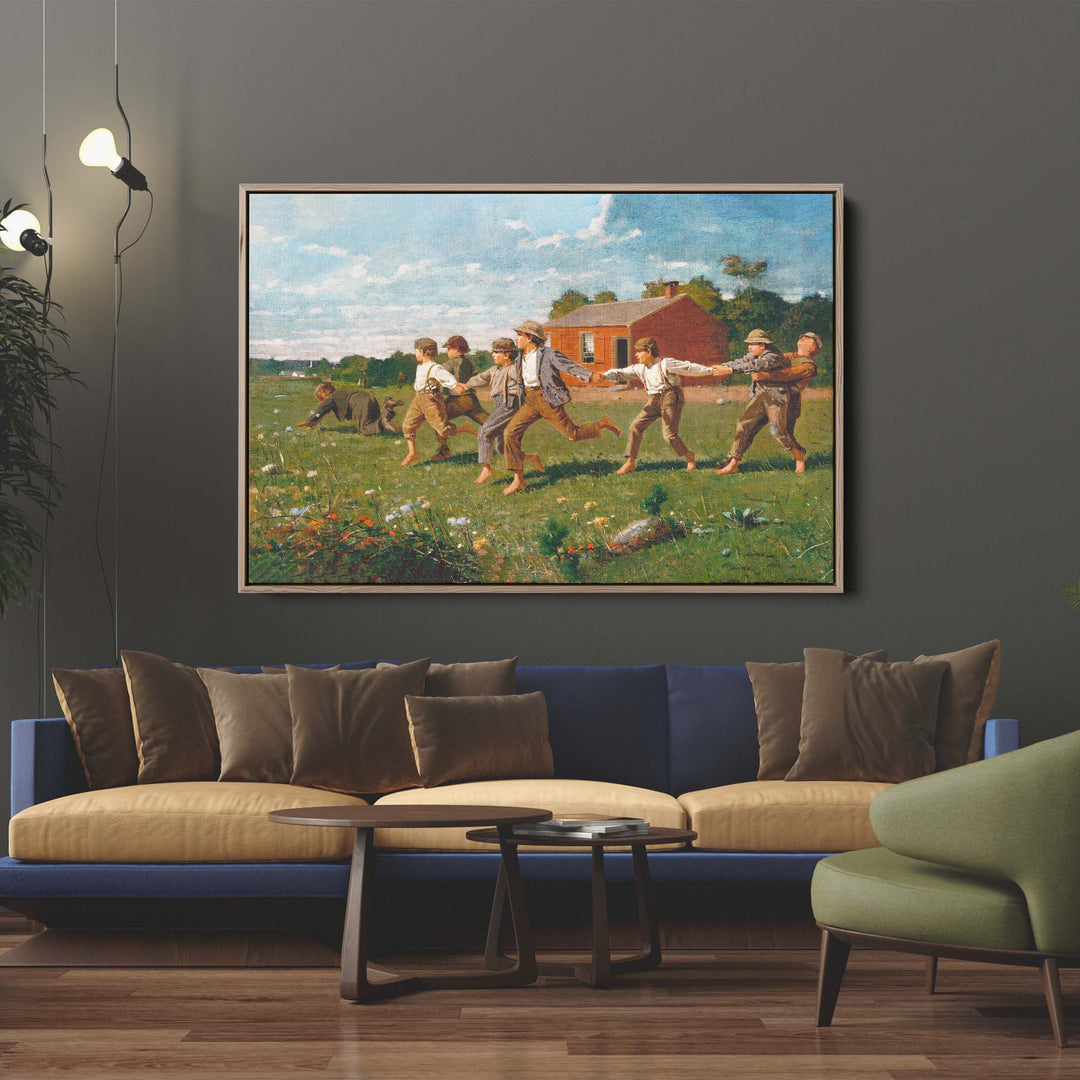 Snap the Whip (1872) by Winslow Homer I Heart Wall Art Australia