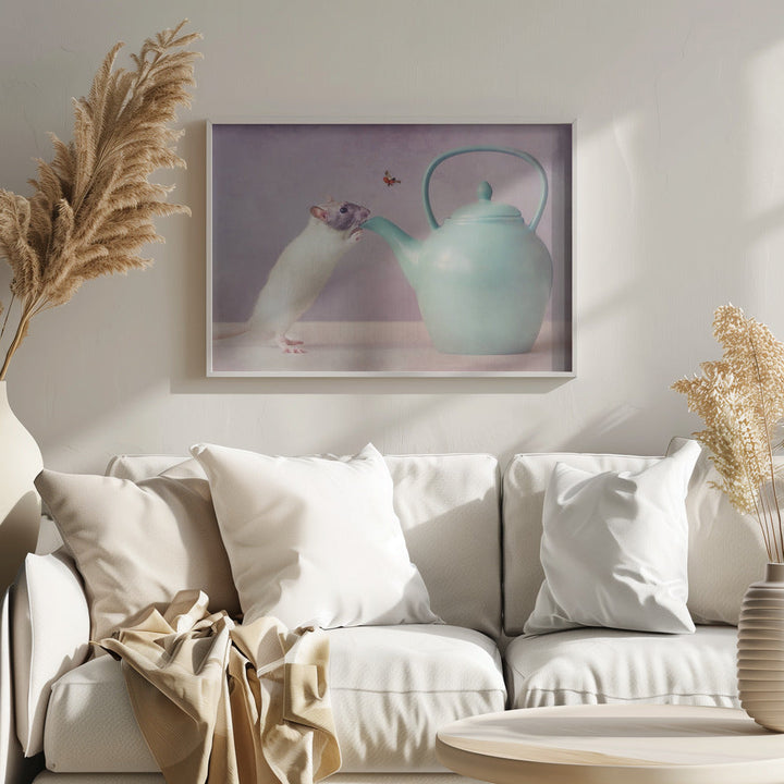 Snoozy  :) - Stretched Canvas, Poster or Fine Art Print I Heart Wall Art