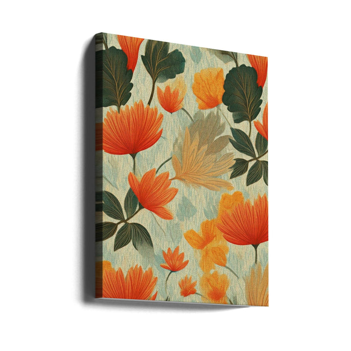 Soft Autumn Garden - Stretched Canvas, Poster or Fine Art Print I Heart Wall Art