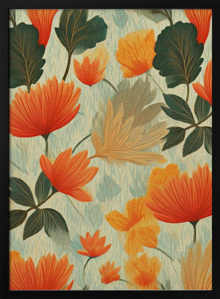 Soft Autumn Garden - Stretched Canvas, Poster or Fine Art Print I Heart Wall Art