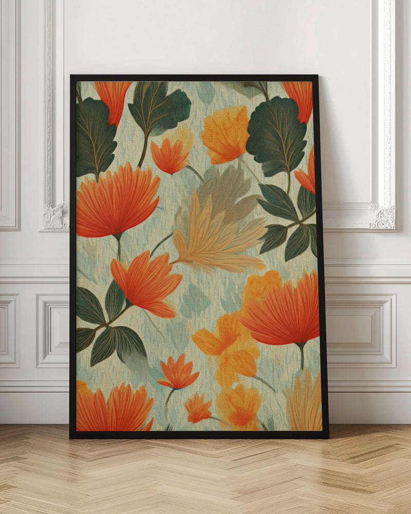 Soft Autumn Garden - Stretched Canvas, Poster or Fine Art Print I Heart Wall Art