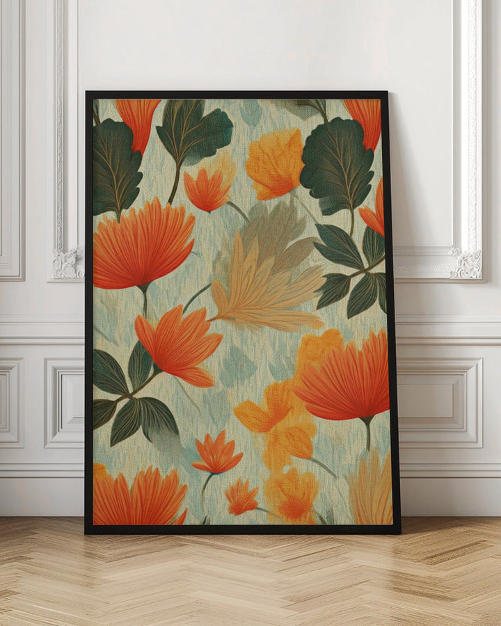 Soft Autumn Garden - Stretched Canvas, Poster or Fine Art Print I Heart Wall Art