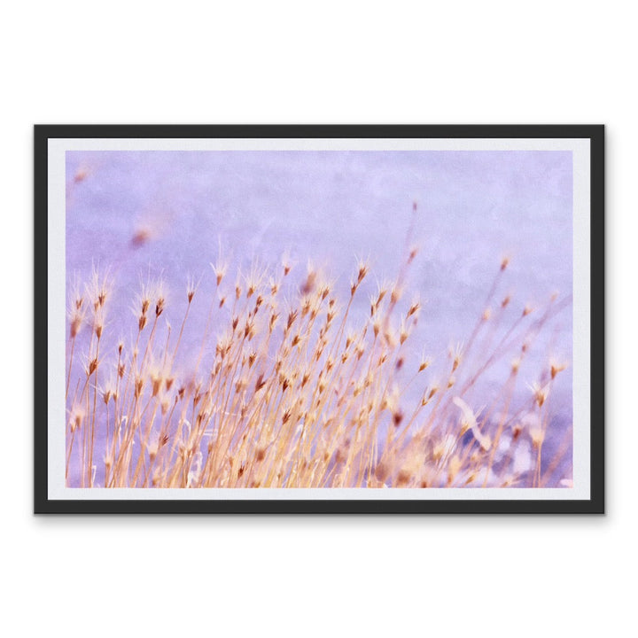 Soft Lavender - Abstract Purple Original Stretched Canvas Wall Art Print