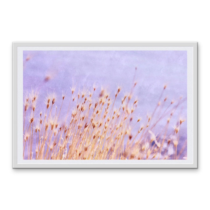 Soft Lavender - Abstract Purple Original Stretched Canvas Wall Art Print