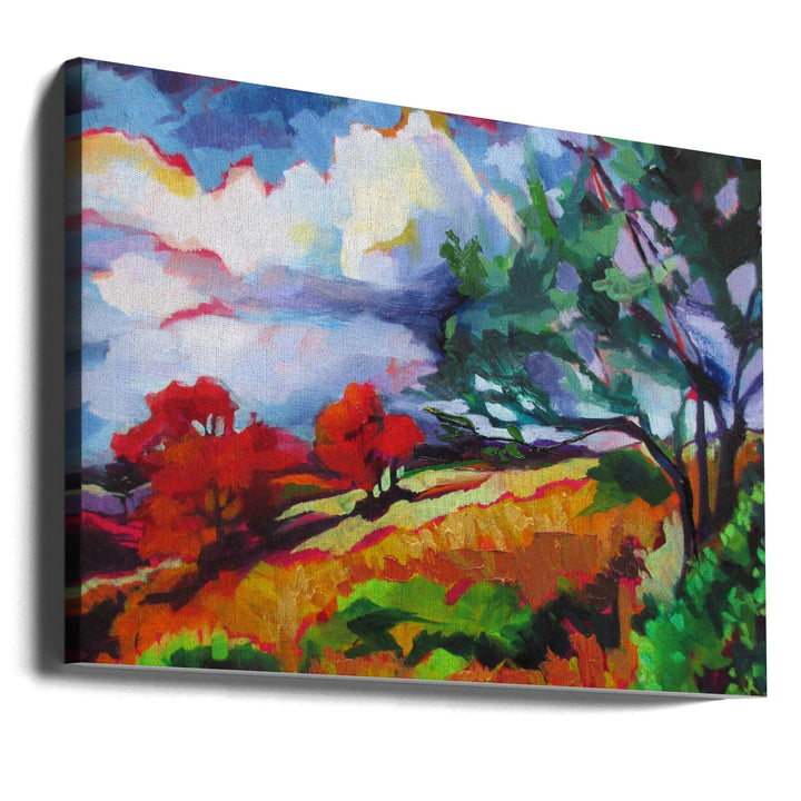 Sonoma Hillside - Stretched Canvas, Poster or Fine Art Print I Heart Wall Art