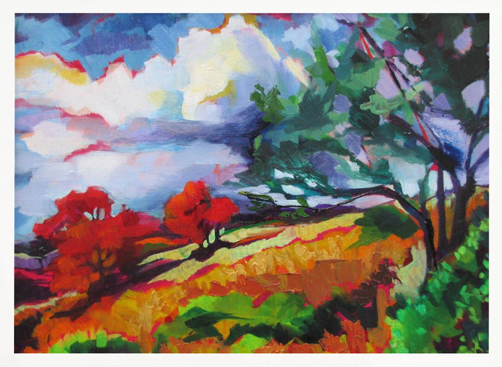 Sonoma Hillside - Stretched Canvas, Poster or Fine Art Print I Heart Wall Art