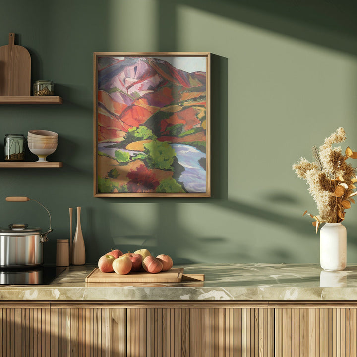 Southwest Colors - Stretched Canvas, Poster or Fine Art Print I Heart Wall Art