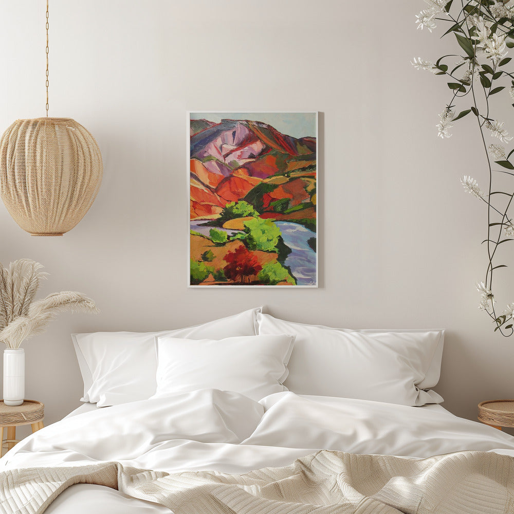 Southwest Colors - Stretched Canvas, Poster or Fine Art Print I Heart Wall Art