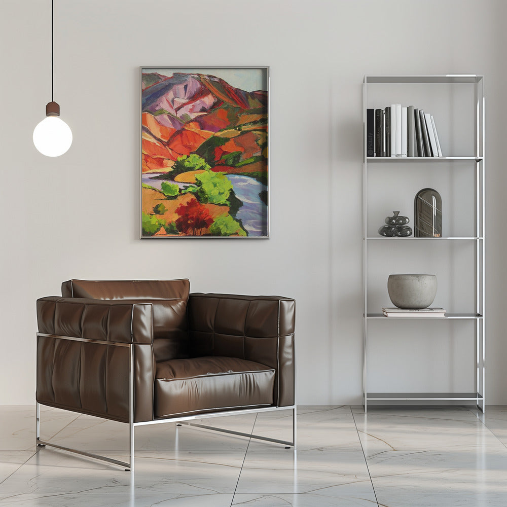 Southwest Colors - Stretched Canvas, Poster or Fine Art Print I Heart Wall Art