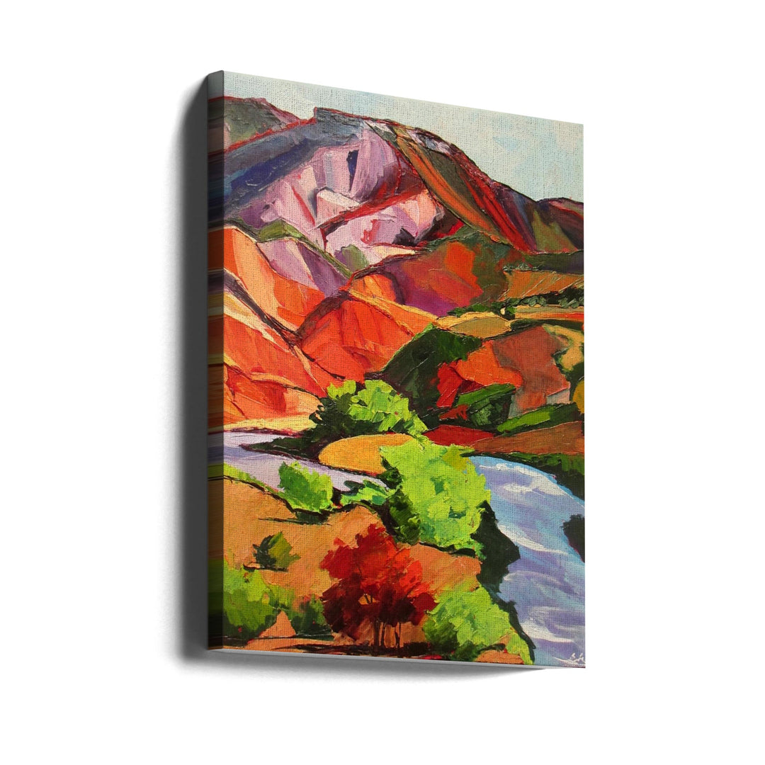 Southwest Colors - Stretched Canvas, Poster or Fine Art Print I Heart Wall Art