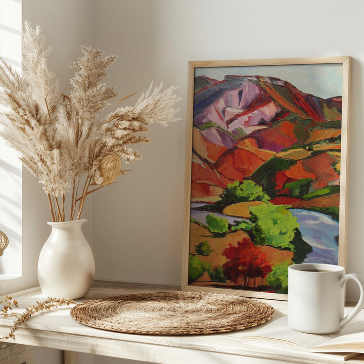 Southwest Colors - Stretched Canvas, Poster or Fine Art Print I Heart Wall Art
