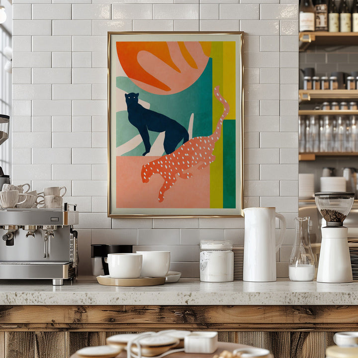 Spaces Leo Kopie - Stretched Canvas, Poster or Fine Art Print I Heart Wall Art