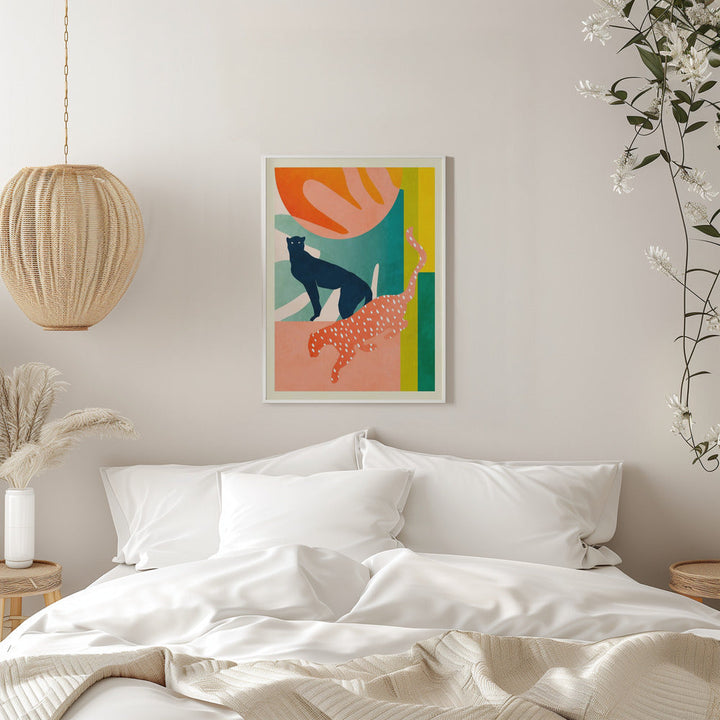 Spaces Leo Kopie - Stretched Canvas, Poster or Fine Art Print I Heart Wall Art