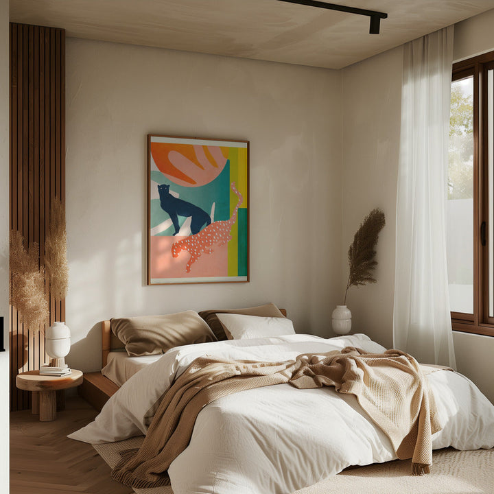 Spaces Leo Kopie - Stretched Canvas, Poster or Fine Art Print I Heart Wall Art