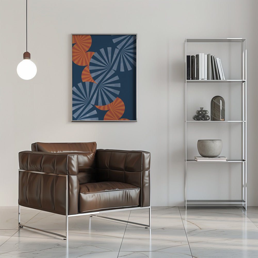 Spiral Illusions - Stretched Canvas, Poster or Fine Art Print - I Heart Wall Art - Poster Print, Canvas Print or Framed Art Print