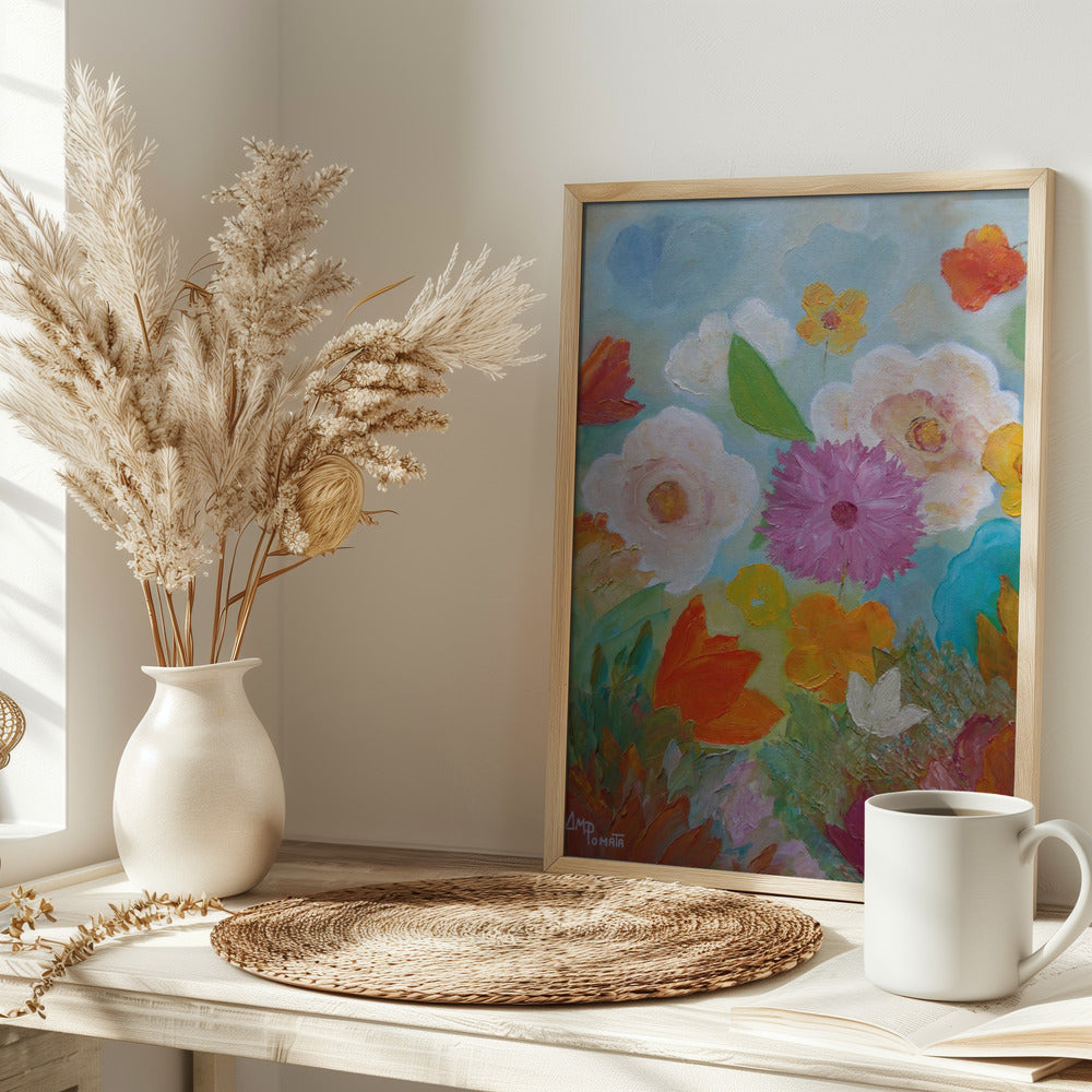 Splendid Welcome - Stretched Canvas, Poster or Fine Art Print I Heart Wall Art
