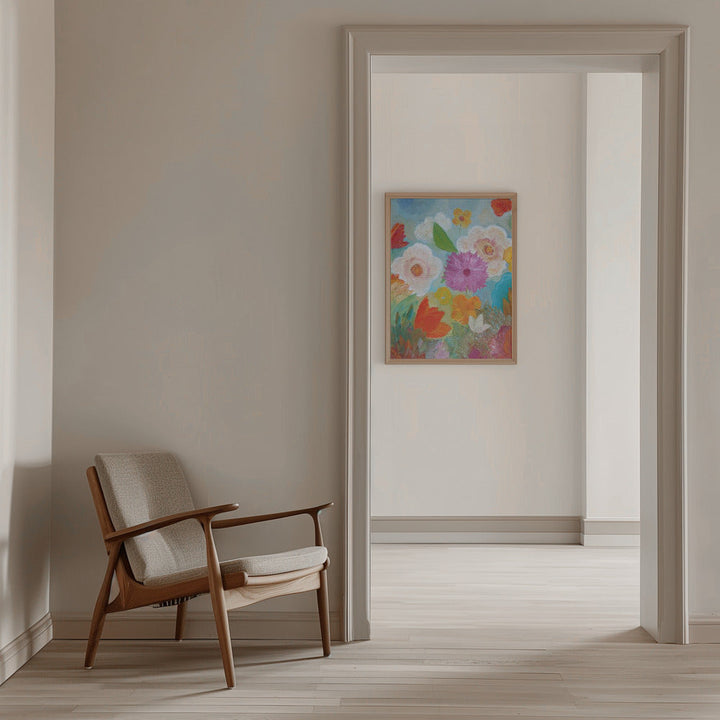 Splendid Welcome - Stretched Canvas, Poster or Fine Art Print I Heart Wall Art