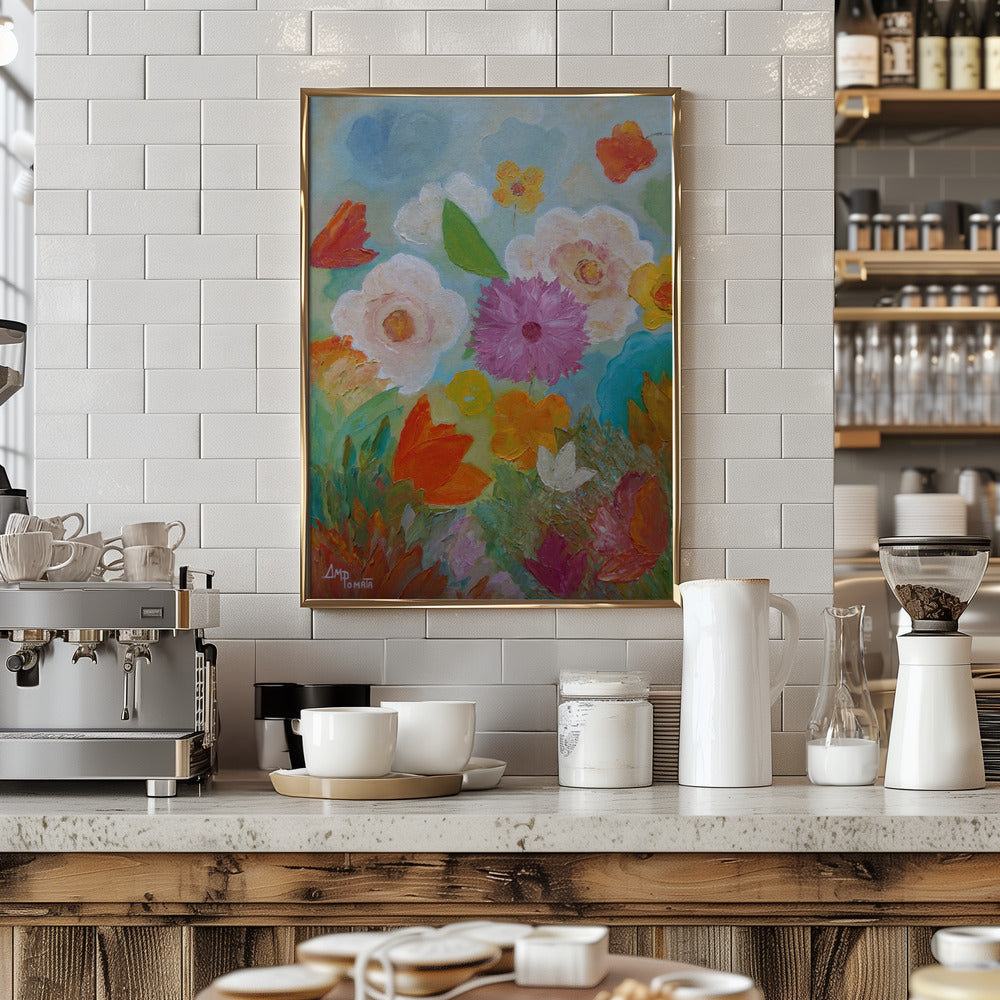 Splendid Welcome - Stretched Canvas, Poster or Fine Art Print I Heart Wall Art