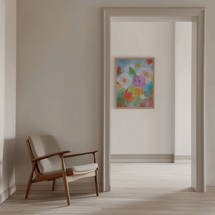 Splendid Welcome - Stretched Canvas, Poster or Fine Art Print I Heart Wall Art