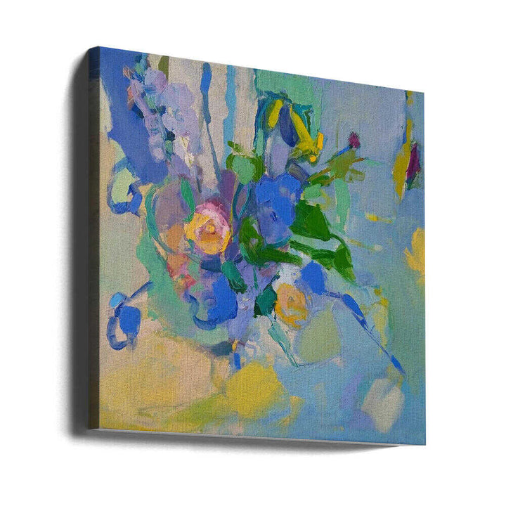 Spring . Bouquet - Square Stretched Canvas, Poster or Fine Art Print - I Heart Wall Art - Poster Print, Canvas Print or Framed Art Print