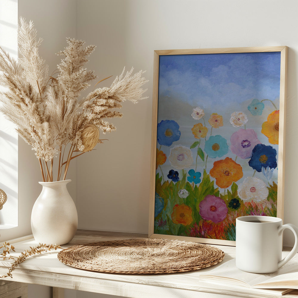 Spring By the Sea - Stretched Canvas, Poster or Fine Art Print I Heart Wall Art