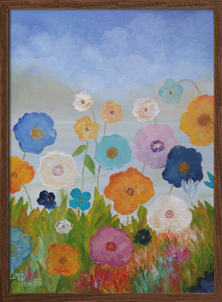 Spring By the Sea - Stretched Canvas, Poster or Fine Art Print I Heart Wall Art