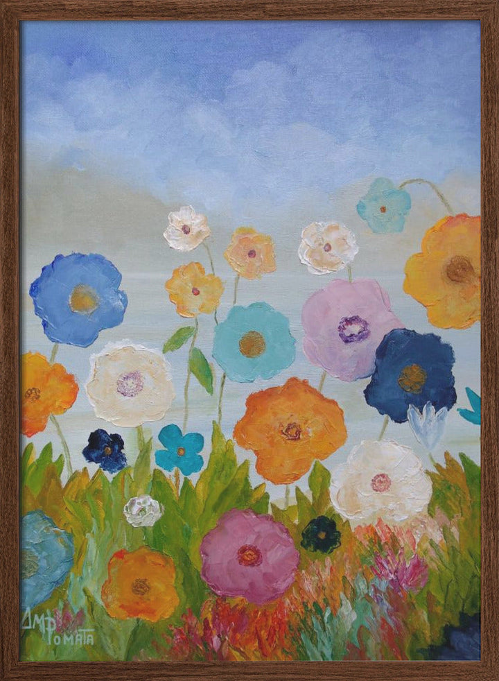Spring By the Sea - Stretched Canvas, Poster or Fine Art Print I Heart Wall Art
